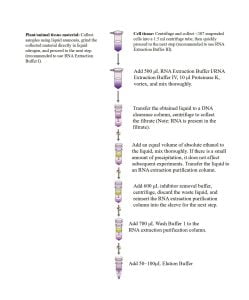 Tissue DNA or RNA Extraction Kit